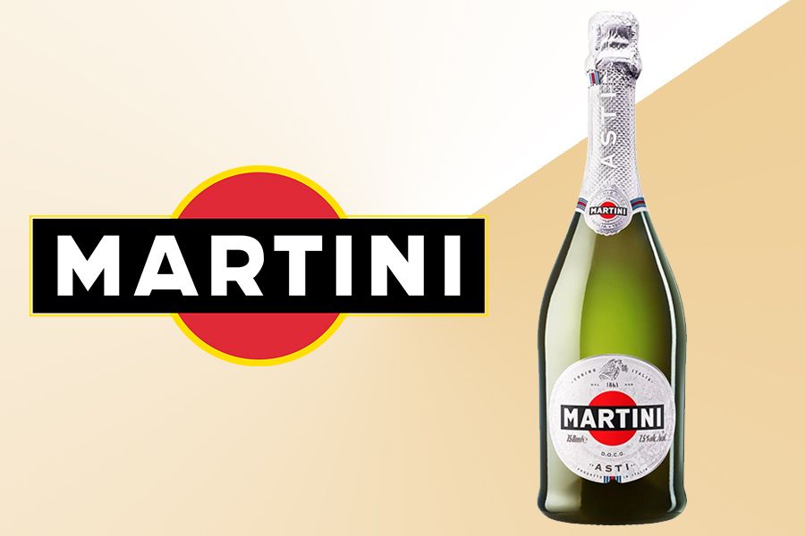 Шампанское Asti Martini белое полусладкое